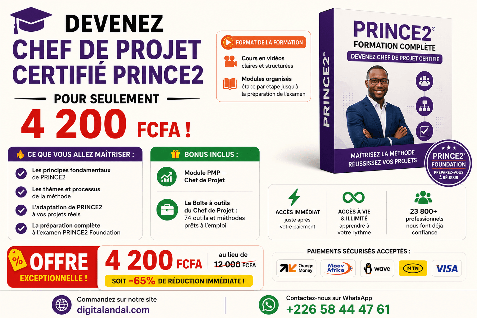 DEVENEZ CHEF DE PROJET CERTIFIÉ PRINCE2